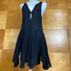 free people black dress or tunic